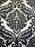 Demask black on white wallpaper