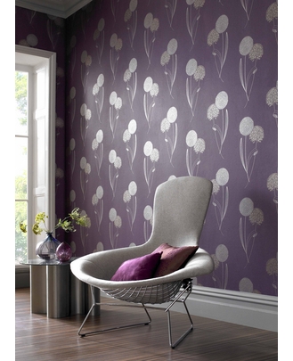plum wallpaper. Alium plum wallpaper by Graham