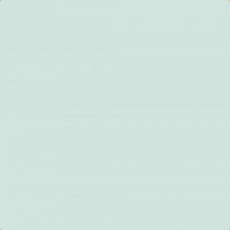 Flat image of Craig & Rose Porcelain Blue paint in a luminous soft blue finish