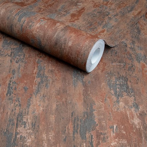 AS Creation Industrial Loft Wall Copper Wallpaper