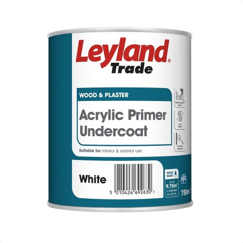 Leyland Trade Acrylic Primer White Undercoat