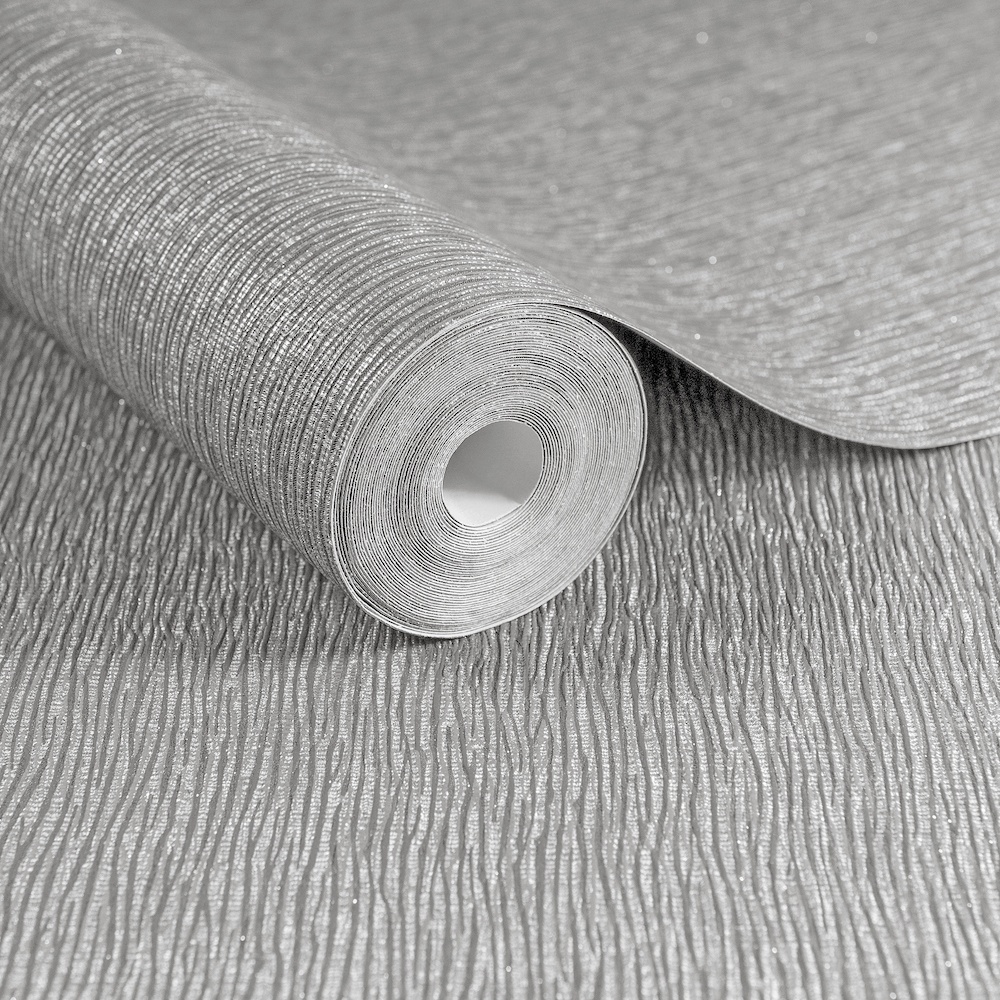 Silver discount wallpaper b&q