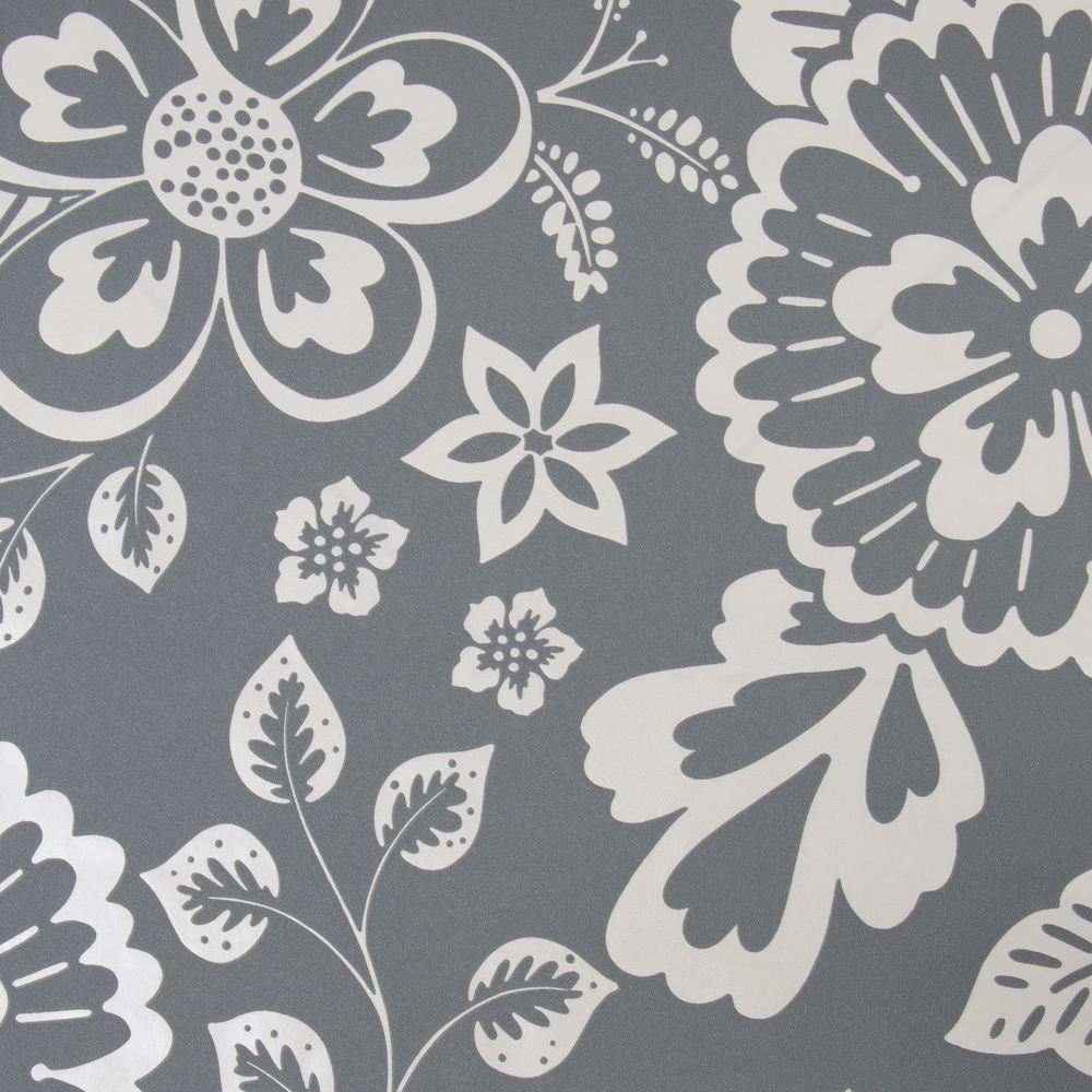 Elle Fleur Graphique Grey Wallpaper 104097