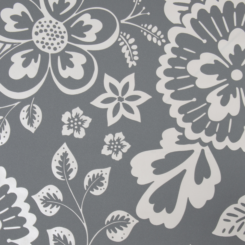 Elle Fleur Graphique Grey Wallpaper 104097 Elle Fleur Graphique Grey Wallpaper 104097