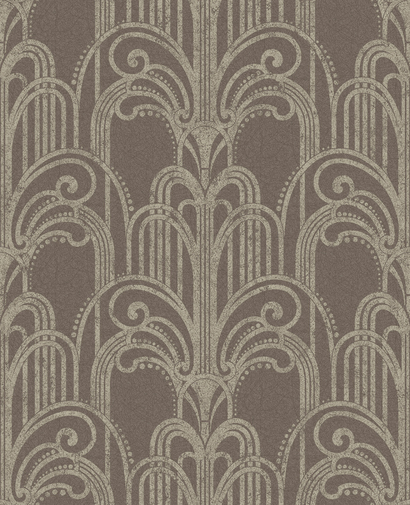 Graham Brown Art Deco Natural Wallpaper