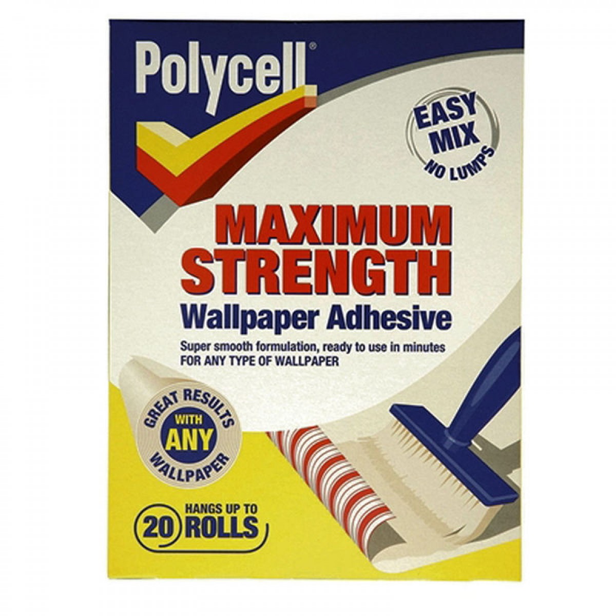 Polycell maximum strength wallpaper adhesive Allen Braithwaite