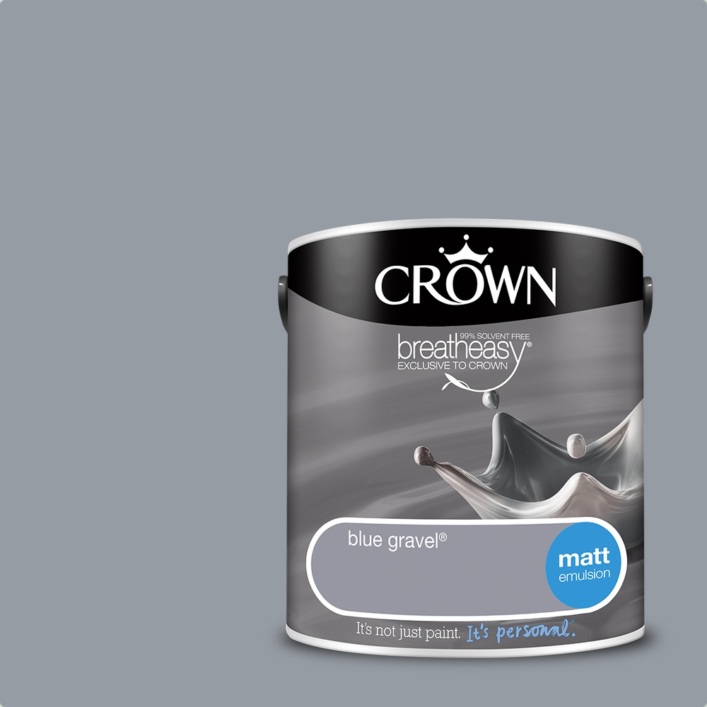 Crown Breatheasy Blue Gravel Paint Allen Braithwaite