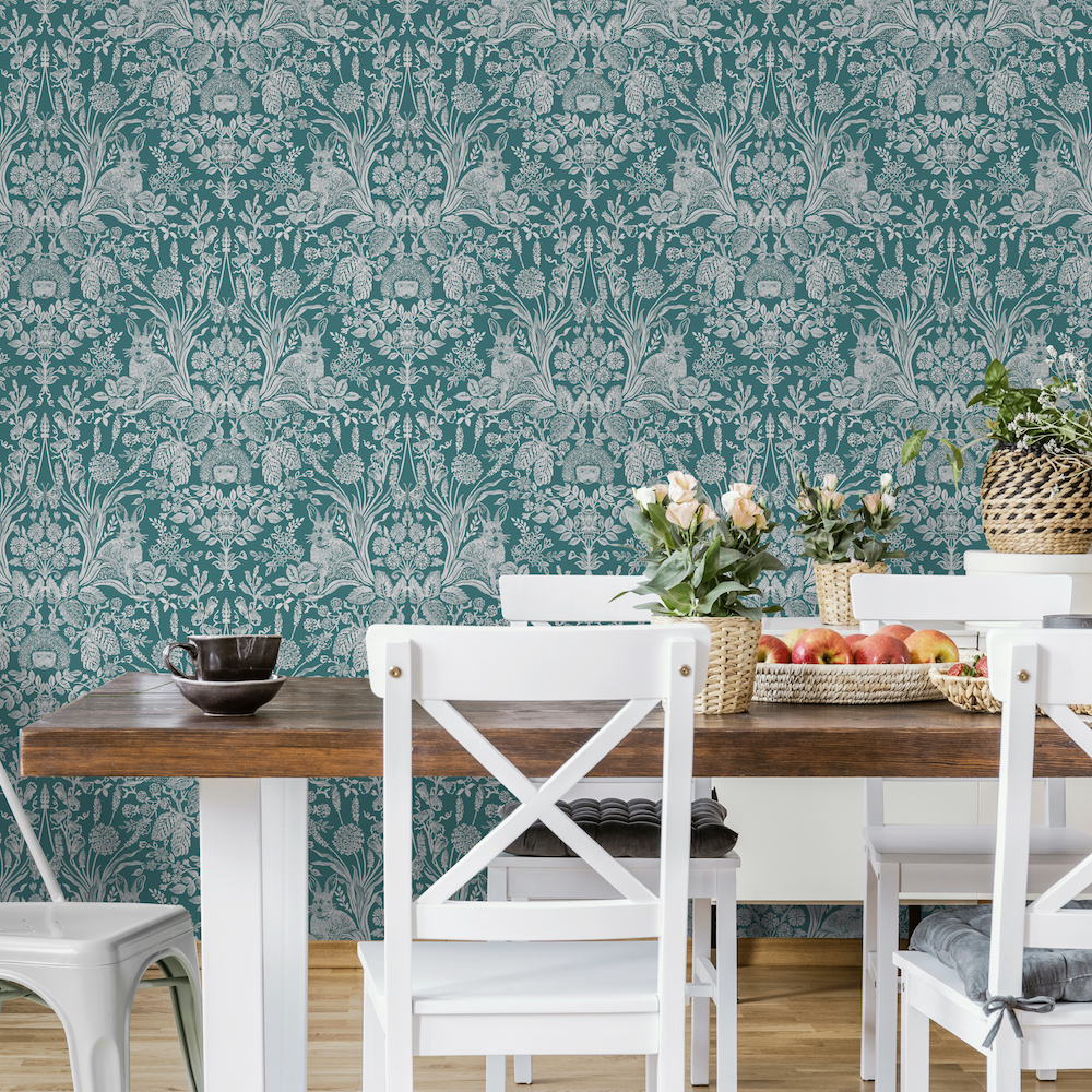 Holden Decor Harlen Dark Green Wallpaper 90805 Floral
