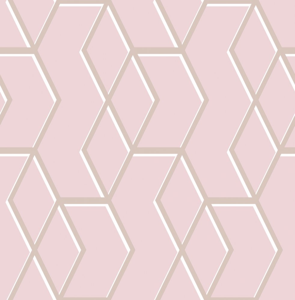 Graham & Brown Archetype Pink Wallpaper 105910
