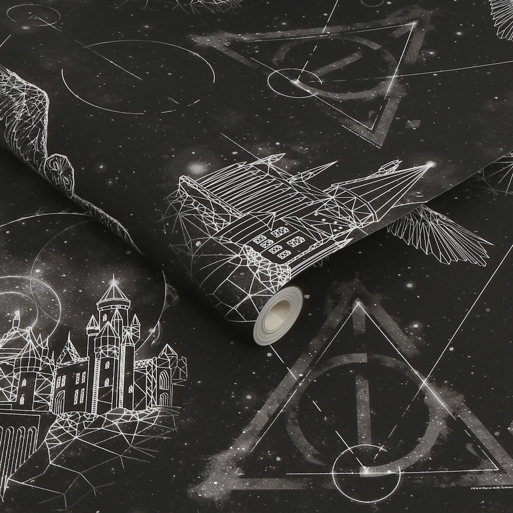 Harry Potter Lumos Glow In The Dark Black Wallpaper 113250