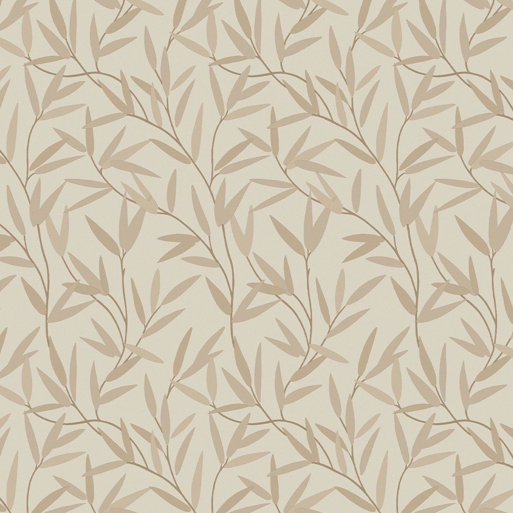 Laura Ashley Willow Leaf Natural Wallpaper 113365