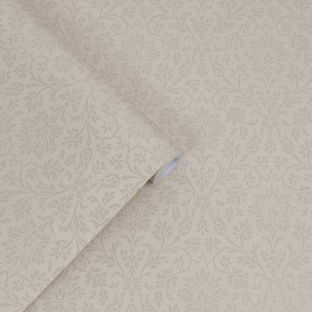 Laura Ashley Annecy Linen Wallpaper 113370