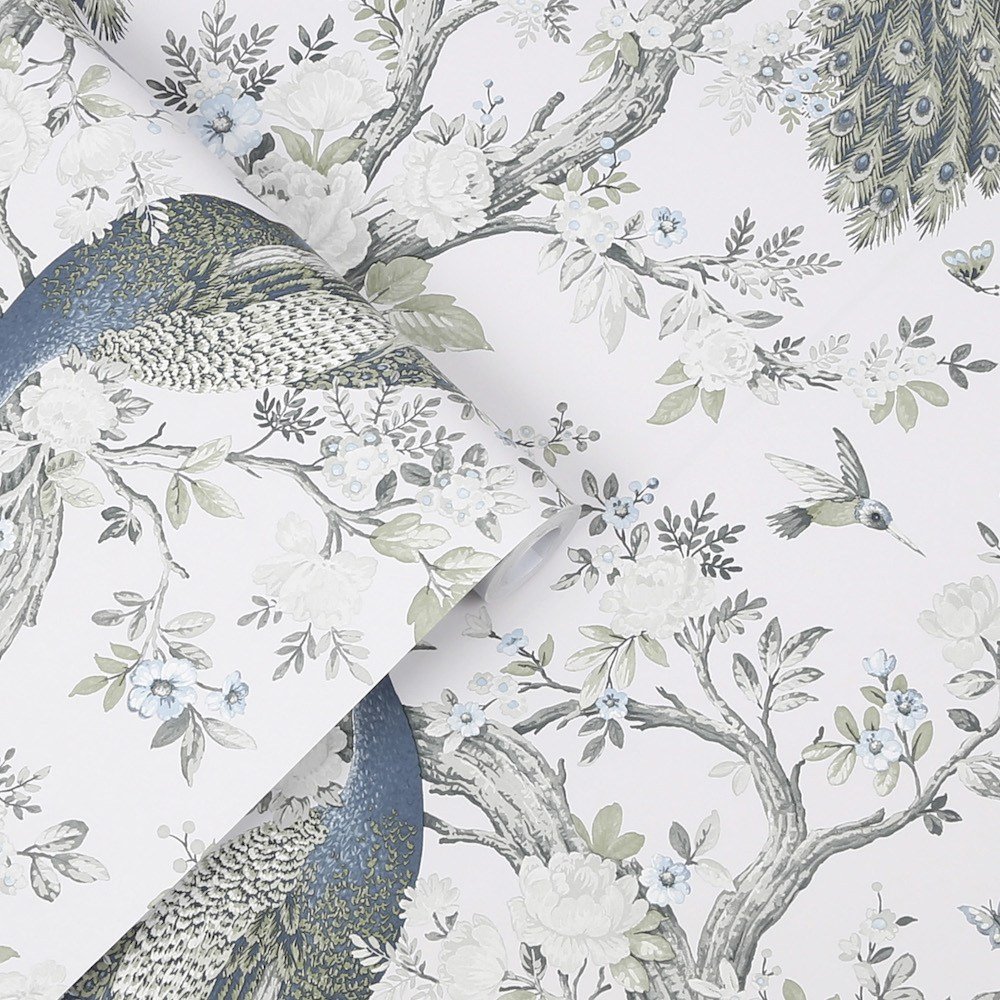 Laura Ashley Belvedere Midnight Wallpaper