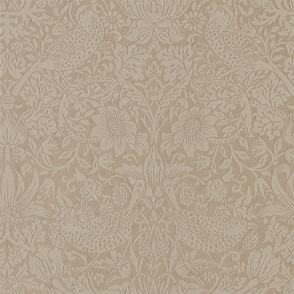 Pure Strawberry Thief wallpaper by Morris and Co 216019