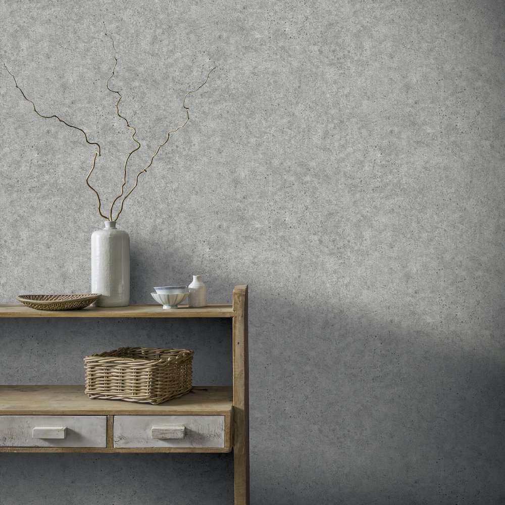 Arthouse Concrete Grey Wallpaper 295300