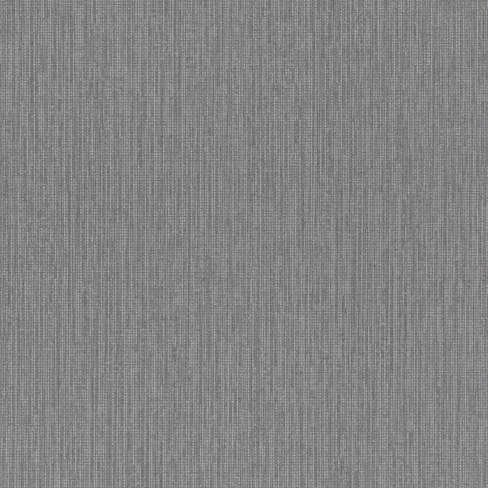 Rasch Woven Shimmer Grey & Silver Wallpaper 484250