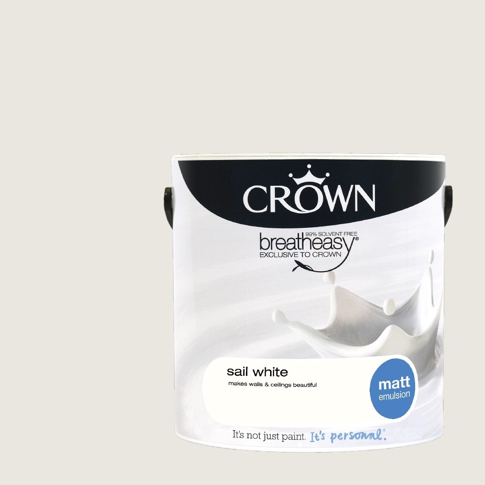 Crown Breatheasy Sail White Paint