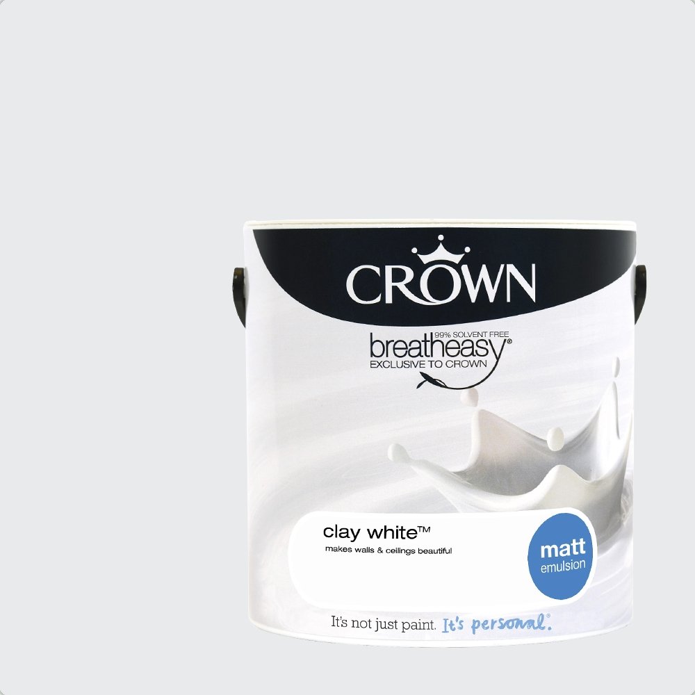 Crown Breatheasy Clay White Paint