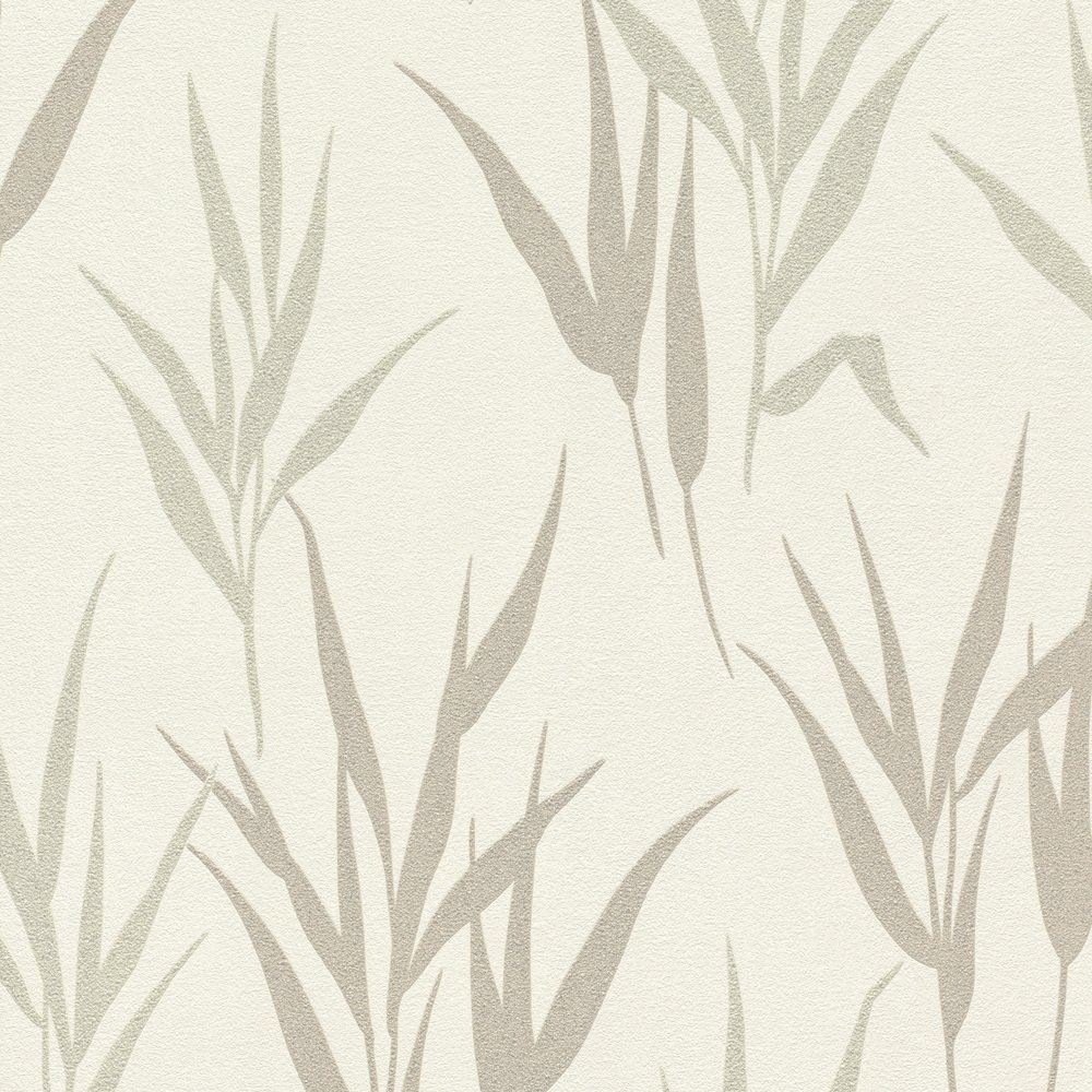 Rasch Shimmering Leaves Beige/Cream Wallpaper 541908