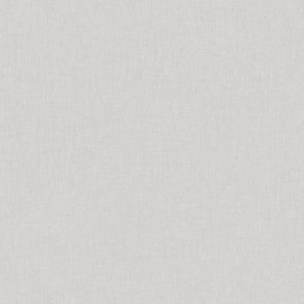 Caselio Linen Plain Light Grey Wallpaper 68529120