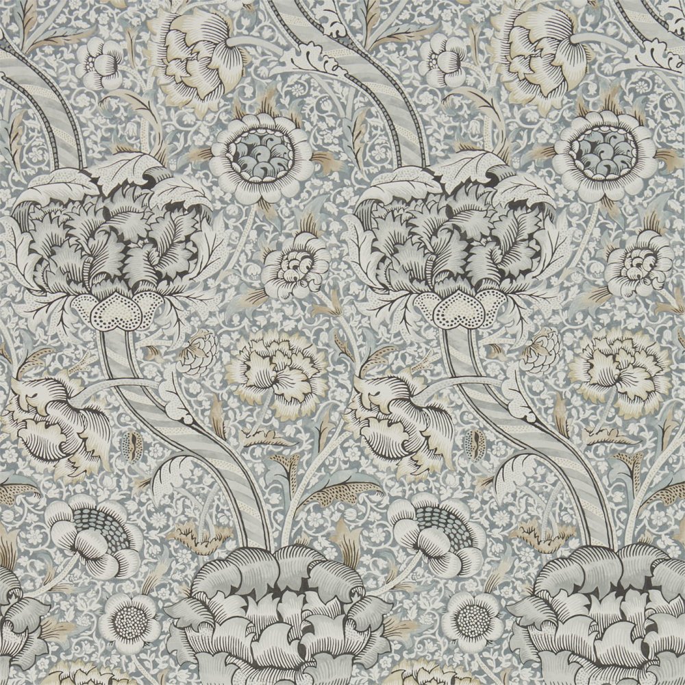 Morrive Wandle wallpaper in grey and stone 216423