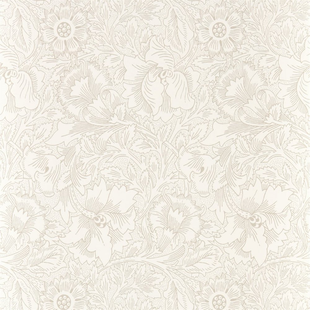 Pure Poppy wallpaper by Morris and Co 216034