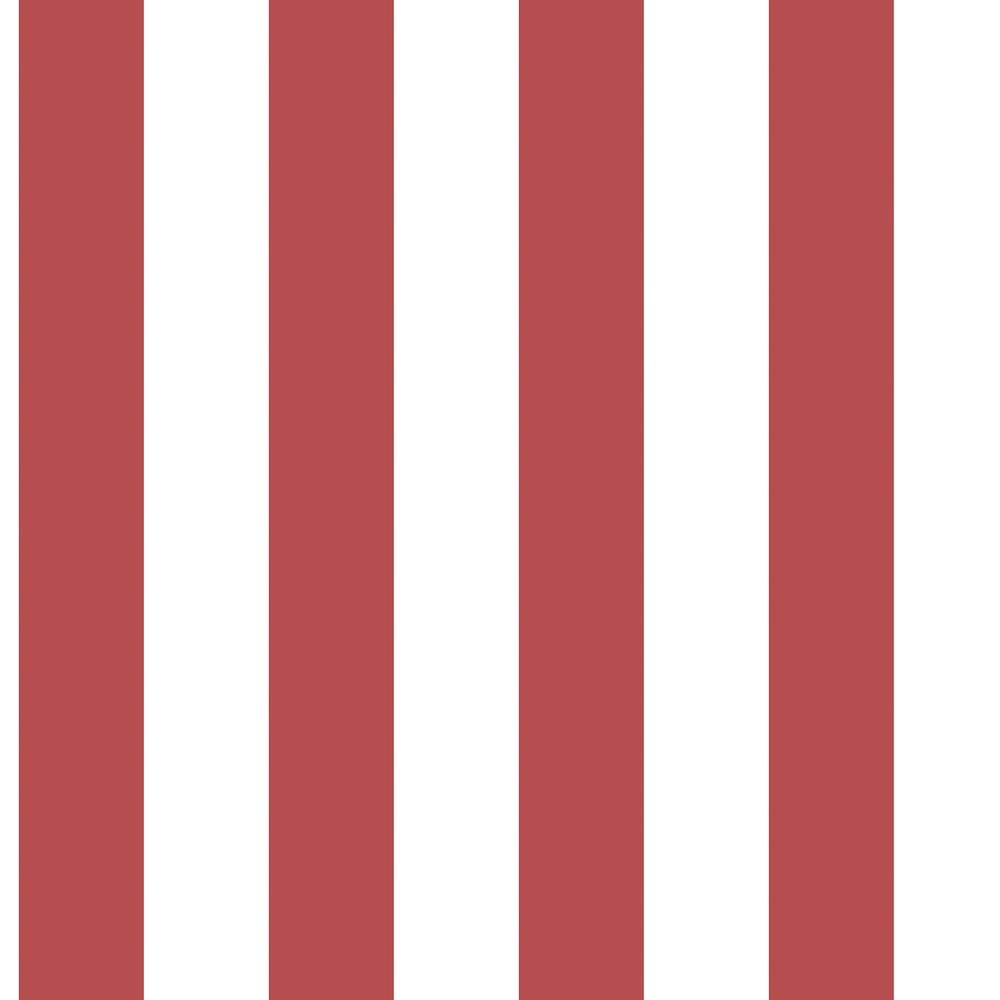 Galerie Awning Stripe Red Wallpaper