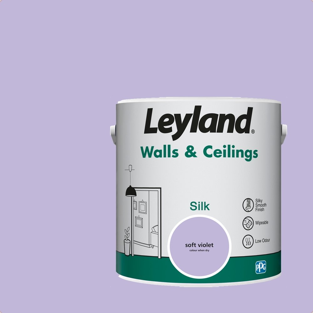 Leyland Retail Soft Violet Silk Paint