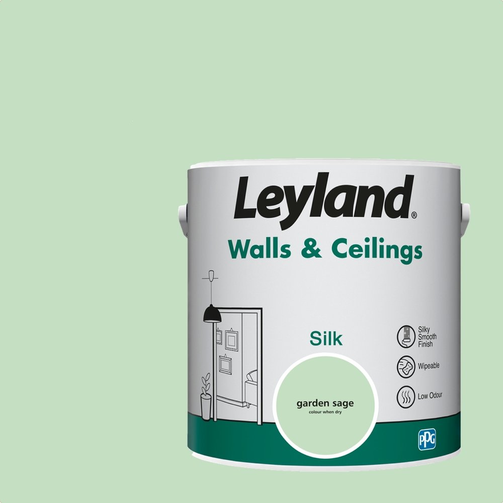 Leyland Retail Garden Sage Silk Paint Allen Braithwaite