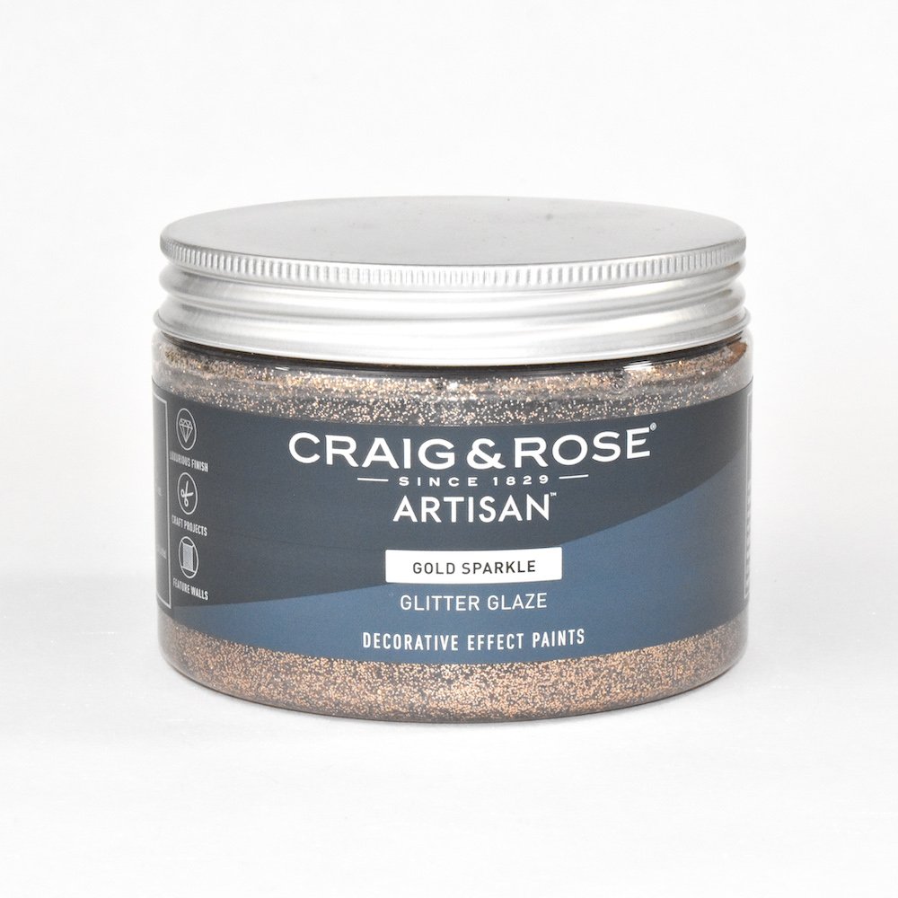 Craig & Rose Artisan Gold Sparkle Glitter Glaze