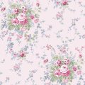 Rachel Ashwell Garden Floral Pink/Blue Wallpaper