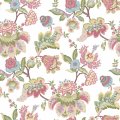 Galerie Jacobin Garden Pink/Green Floral Multi-wallpaper