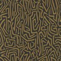 Harlequin Melodic Gold & Black Earth Wallpaper