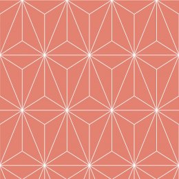 Graham & Brown Prism Orange Wallpaper 104739