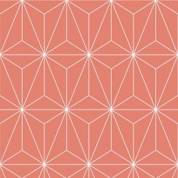 Graham & Brown Prism Orange Wallpaper 104739