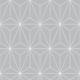 Graham & Brown Prism Silver Wallpaper 104740