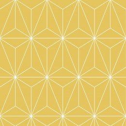 Graham & Brown Prism Yellow Wallpaper 104741