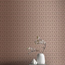 Graham & Brown Echo Rose Gold Wallpaper 105776