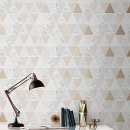 Graham & Brown Reflections Natural Wallpaper 105908