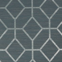 Graham & Brown Asscher Geo Teal Wallpaper 112657