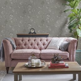 Laura Ashley Elderwood Steel Wallpaper 113347