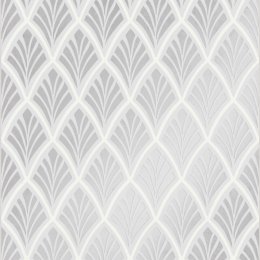 Laura Ashley Florin Silver Wallpaper 113377