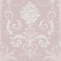 Laura Ashley Josette Amethyst Wallpaper 113381