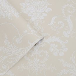 Laura Ashley Josette Linen Wallpaper 113384