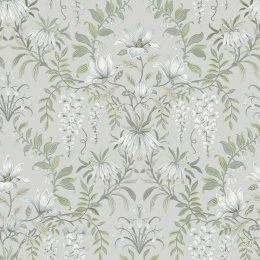 Laura Ashley Parterre Sage Wallpaper 113406