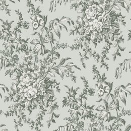 Laura Ashley Picardie Sage Wallpaper 114899