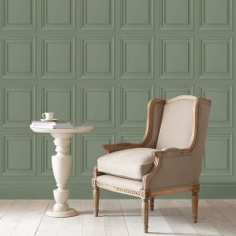 Laura Ashley Redbrook Wood Panel Sage Wallpaper 114905