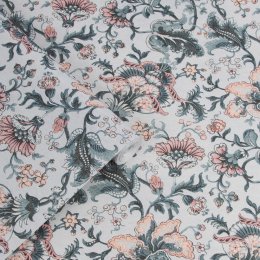 Laura Ashley Portia Pale Slate Wallpaper 114909