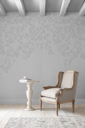 Laura Ashley Lockwood Silver/Grey Wall Mural 115023