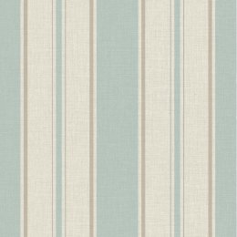 Next Country Stripe Duck Egg Wallpaper 118291